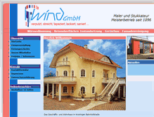 Tablet Screenshot of maler-wind.de